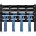 Cat7 26AWG Blindé SFTP Ethernet Câble de raccordement réseau 7FT Bleu